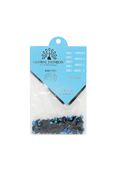 global fashion Decor pentru unghii, Swarovski, Flori 3D, Global Fashion, set ...