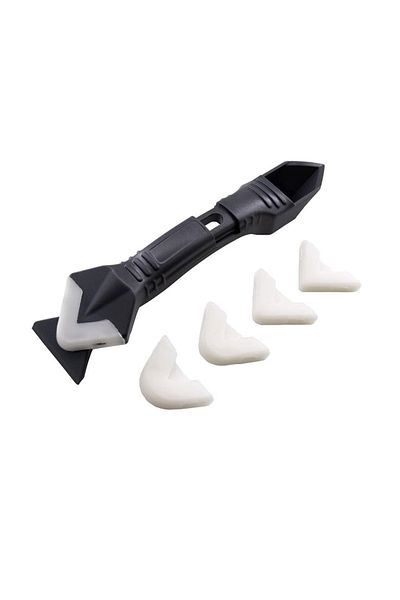 gaman Spatula Kitchen Bathroom Cleaner Paint and Joint Scraper - Countertop Hardwood Marble Silicone Scraper