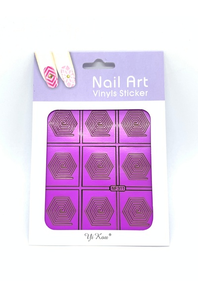 global fashion Αυτοκόλλητα νυχιών, NF311