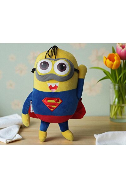 e-life shop Despicable Me Minions Çılgın Hırsızlar Superman Versiyon Peluş Oy...