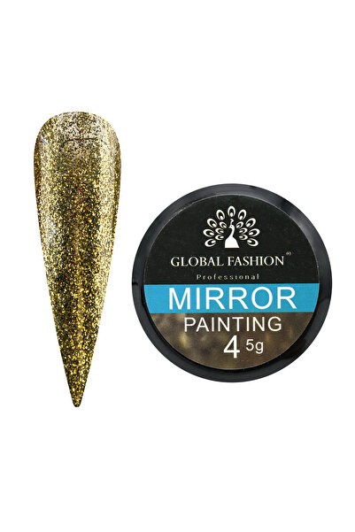 global fashion Gel vopsea unghii, cu efect de oglinda, Mirror, Global Fashion...