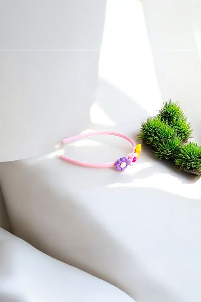 AYMETA Children's Crown in Bright Colors with Flower Figures