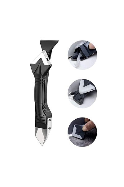 gaman Spatula Kitchen Bathroom Cleaner Paint and Joint Scraper - Countertop Hardwood Marble Silicone Scraper
