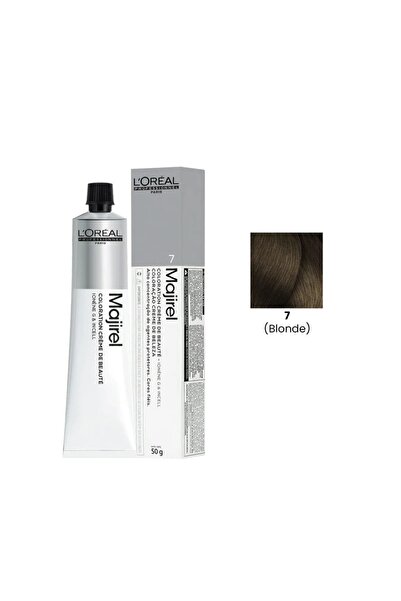 L'oreal L’Oréal Majirel 7 Blonde Hair Color 50ml – Permanent Creme Hair Dye with Ionène G & Incell Care