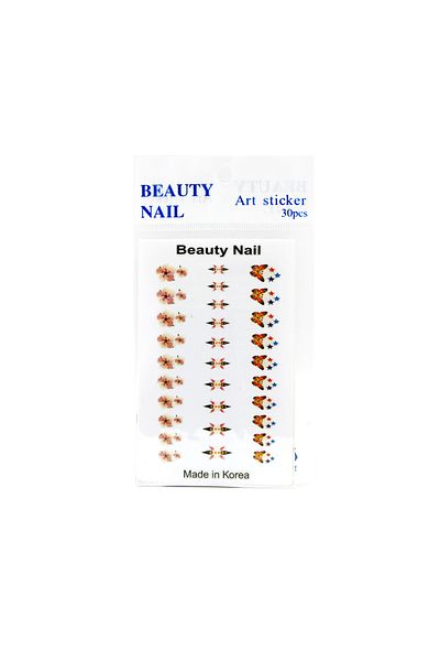 global fashion Tatuaj decor unghii, Beauty Nail, pe baza de apa, 30 desene