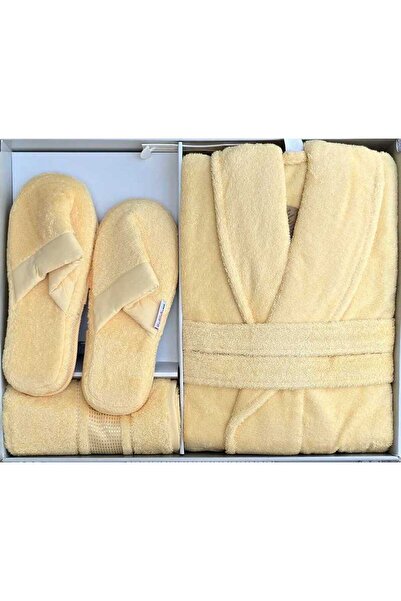 Özdilek Colourist Honey Yellow Bath Set (S/M)