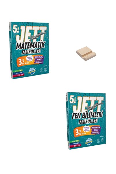 Ünlüler Karması 5. Sınıf JETT Matematik ve Fen Bilimleri Fasikülleri