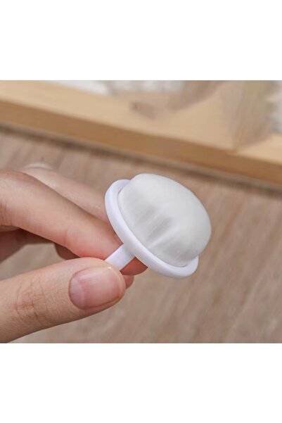 global fashion Perie de praf pe deget, alb