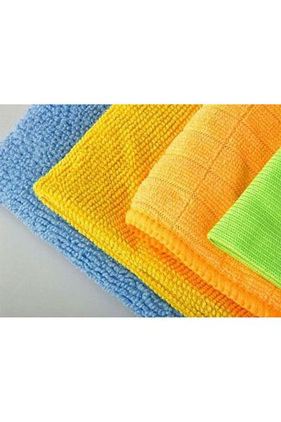 ForWhat 2Pcs 30X40Cm Microfiber Cleaning Cloth Set for Bureau Home Office Summer Hygiene