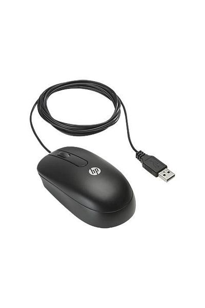 HP Mysz Enterprise, Optyczna, USB-A, 800 DPI, Ambidestryczna, Czarna, 674316-001