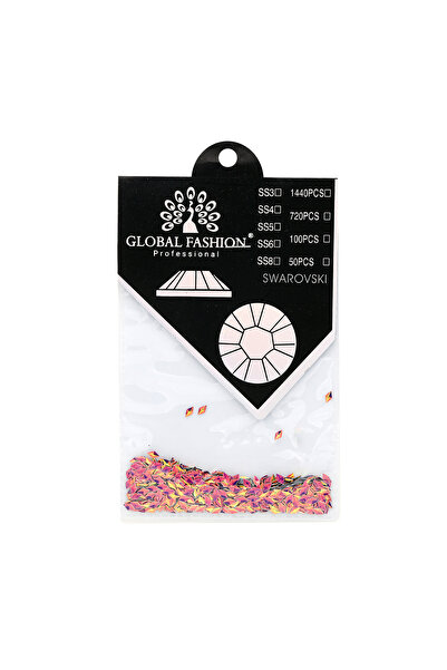 global fashion Διακόσμηση νυχιών, Swarovski, 3D Diamonds, Global Fashion, μοβ