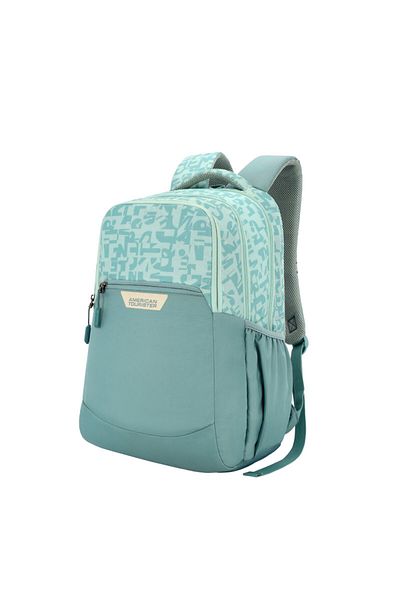 American Tourister Alden Backpack - Aqua - 1 Year Global Warranty