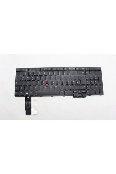 Inna marka Klawiatura do laptopa Lenovo Cs23 Nm Top, czarno-niebieska, CHY, GER, 5N21K05015