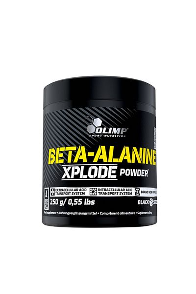 OLIMP SPORT NUTRITION Beta Alanine Xplode Powder, Unflavored, 250 Gm, Helps Reduce Tiredness and Fatigue