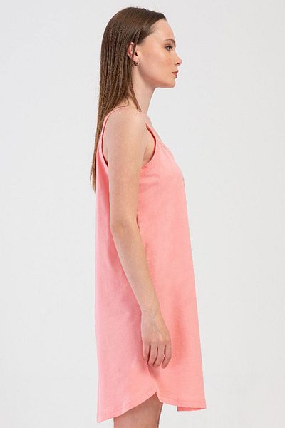 VİENETTA Women's Plus Size Nightgown with Rope Strap, 407052
