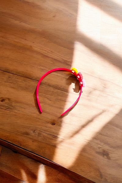 AYMETA Children's Crown in Bright Colors with Flower Figures