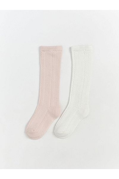 LC Waikiki Basic Baby Girl Socks 2-Piece (S5)