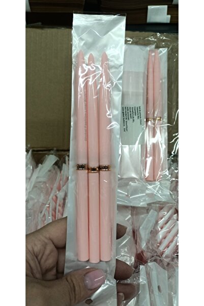 global fashion Set de 5 unități: Set de pensule Design 3 buc, mâner roz