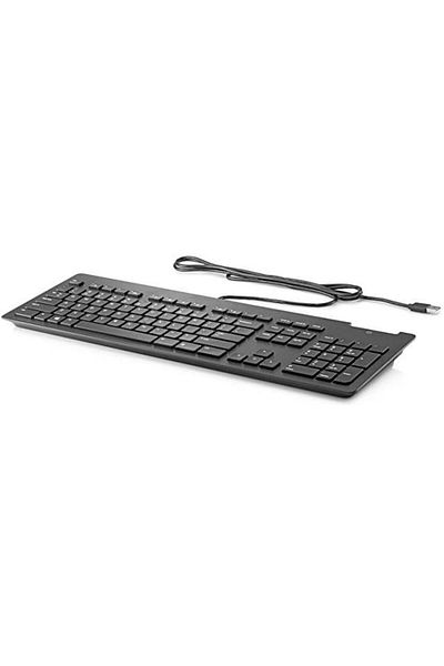 Inna marka Klawiatura HP USB Slim Smartcard CCID, Pełnowymiarowa, Czarna, 911502-101