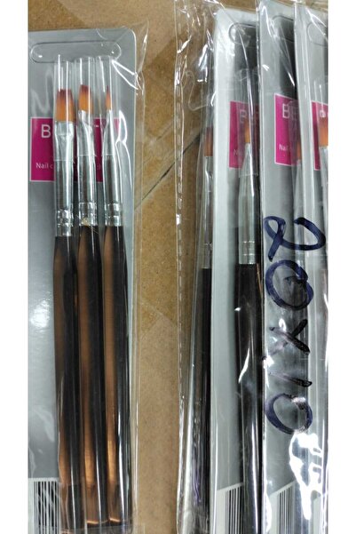 global fashion Set de pensule gel Beauty, 3 buc