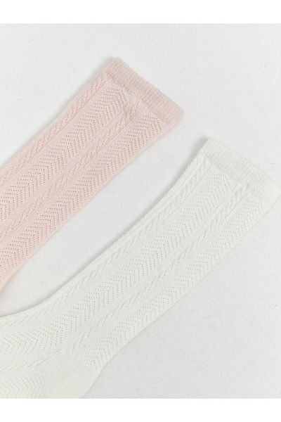 LC Waikiki Basic Baby Girl Socks 2-Piece (S5)