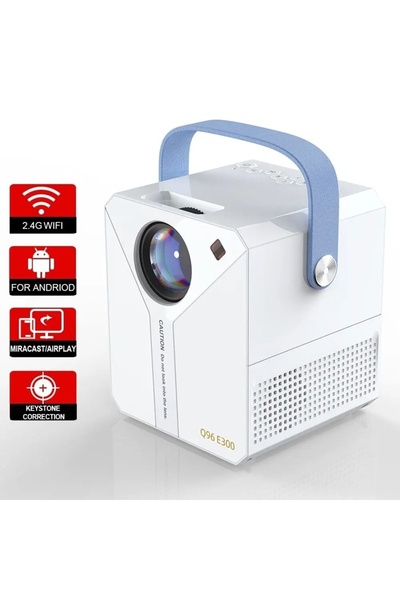 gaman Mini Taşınabilir LED Projektör - HD Görüntü, Büyük Ekran Deneyimi