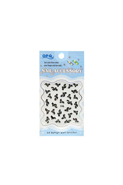 global fashion Sticker decor unghii 3D, Nail Accessory OPQ H6