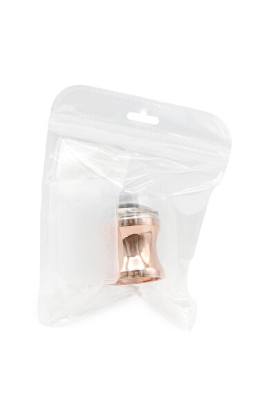 global fashion Set stampila unghii din silicon cu matrita, bronze