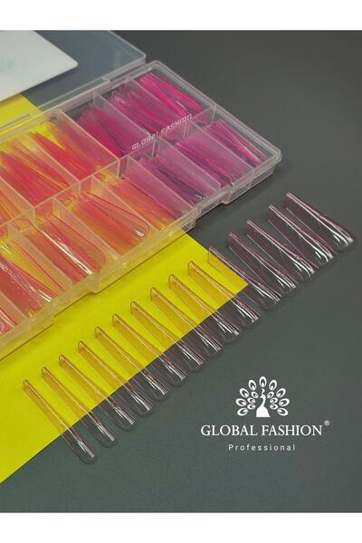 global fashion Forme superioare din plastic pentru french, 15 mărimi, 150 buc...