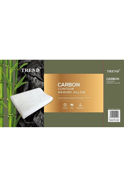 TREND Corrugated carbon pillow
