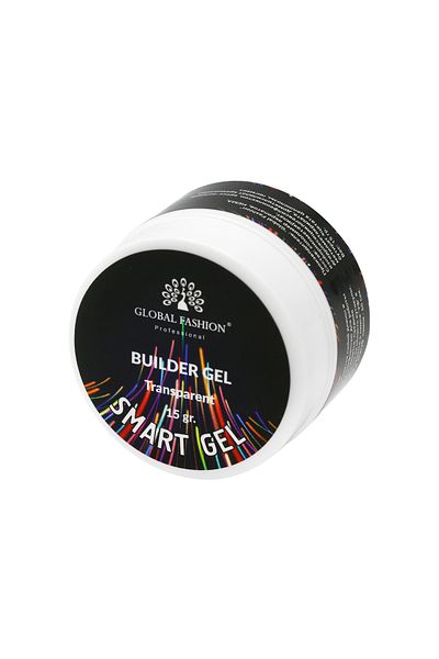 global fashion Gel UV de constructie Smart, autonivelant, Global Fashion, 15 gr, transparent