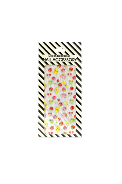 global fashion Stickere / Tatuaje decor nail art, Nail Accessory, fructe