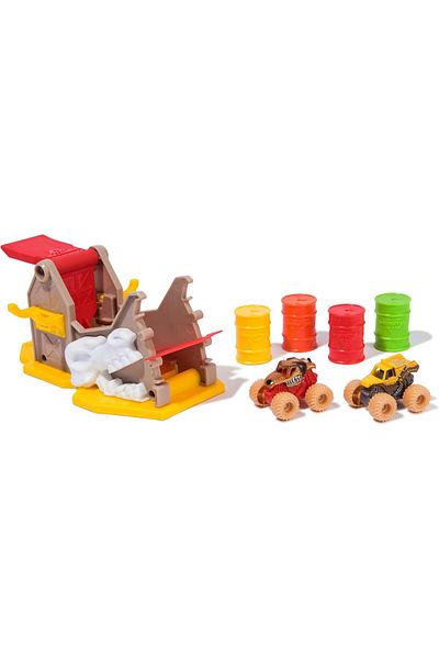 Spin Masters Monster Jam Mini Boneyard Blaster