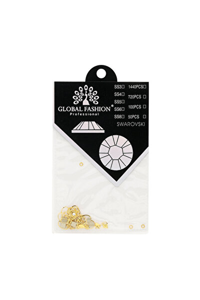 global fashion Cristale Swarovski unghii, Global Fashion, marimi mixte