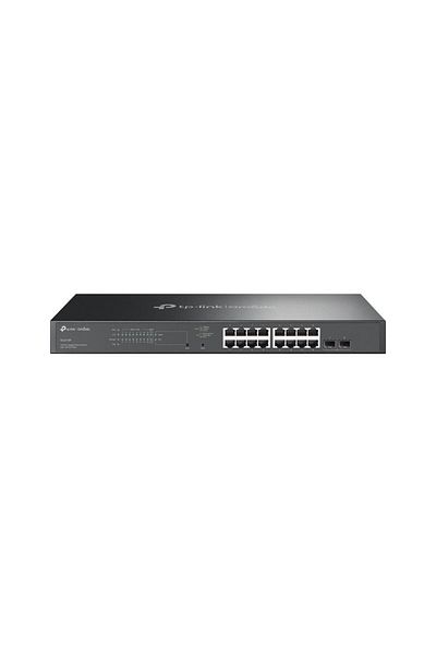 Inna marka Przełącznik Gigabit Smart Omada 18 portów z 16 portami PoE+, SG2218P