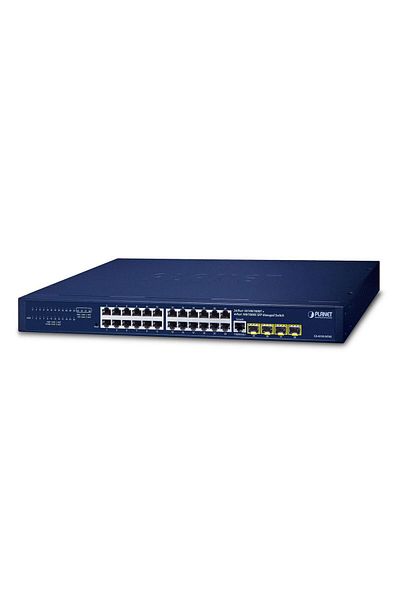Inna marka Planet IPv4/IPv6, 24-Port, GS-4210-24T4S