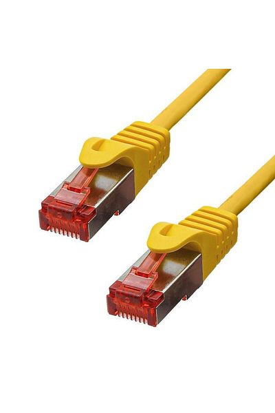 ProXtend Kabel Ethernet CAT6 F/UTP CU LSZH Żółty 3m, 6FUTP-03Y