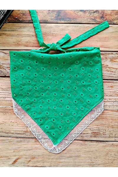 Mufincollection Lace Lace Bandana |   Handmade