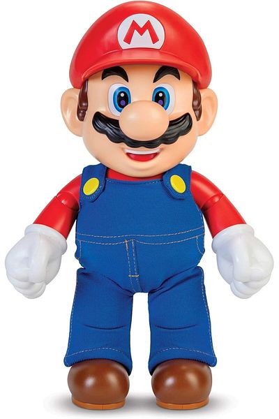Spin Masters Super Mario It's A Me Mario! Talking Deluxe Action Figure 40430