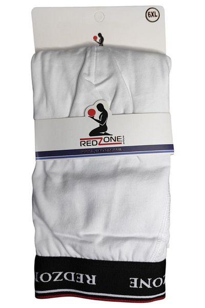 marufshop 5 Pieces Large Size Redzone Lycra Boxer White