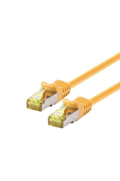 Inna marka LOGON Kabel patchowy S/FTP AWG26 LSOH 7m CAT6A 500MHz - Żółty, TCR6ASS070Y