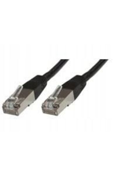 MicroConnect F/UTP CAT5e 3m Czarny PVC