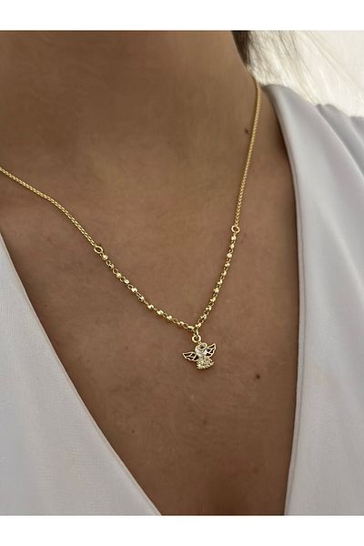 MyladyAccessoriess Angel Detailed Steel Necklace