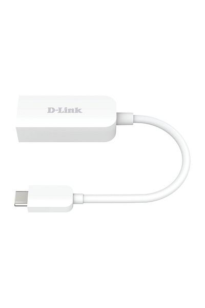 Inna marka Adapter D-Link USB-C do Ethernet 2.5G, DUB-E250, Przewodowy, Biały, DUB-E250