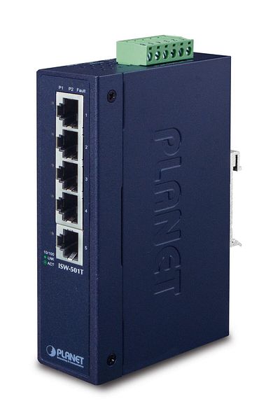 Inna marka Planet IP30 Slim Type 5-P Industrial, ISW-501T