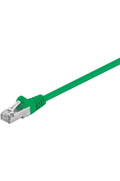 Inna marka Kabel sieciowy MicroConnect F/UTP CAT5e 5m zielony PVC, ekran foliowy, AWG 26, CU, STP505G