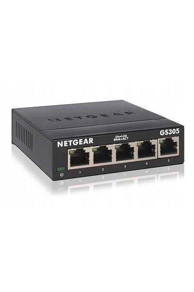 Inna marka Netgear 5-PORTGB ETHERNET UNMGD GS305-300PES