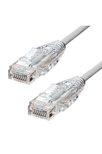 ProXtend Cablu Ethernet subțire CAT6A UTP gri 12.5m, S-6AUTP-125G