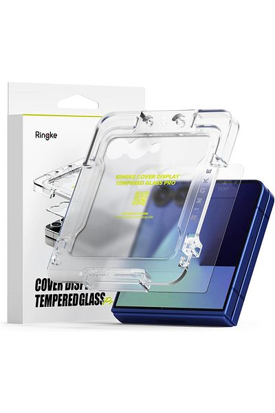 Ringke Samsung Galaxy Z Flip 7 Screen Protector| Cover Display Tempered Glass Pro|2 Pack
