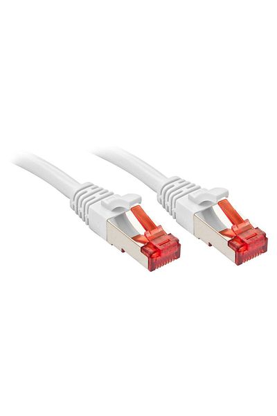 Inna marka Przewód sieciowy Lindy RJ-45 Cat.6 S/FTP 1M biały Cat6 S/FTP (S-STP), 47792
